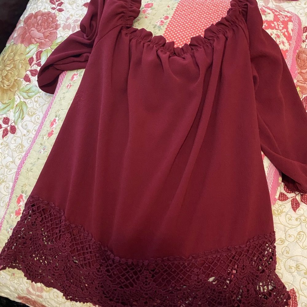 Violet blouse - Picture 2 of 2